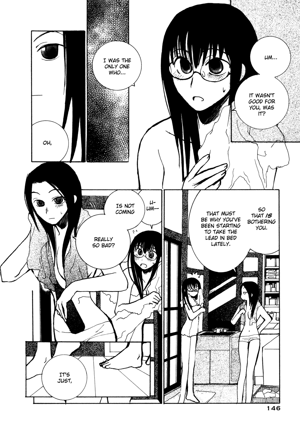 Megane no Hito Chapter 3 page 8 - Chapter 3: Talking About "Waves"