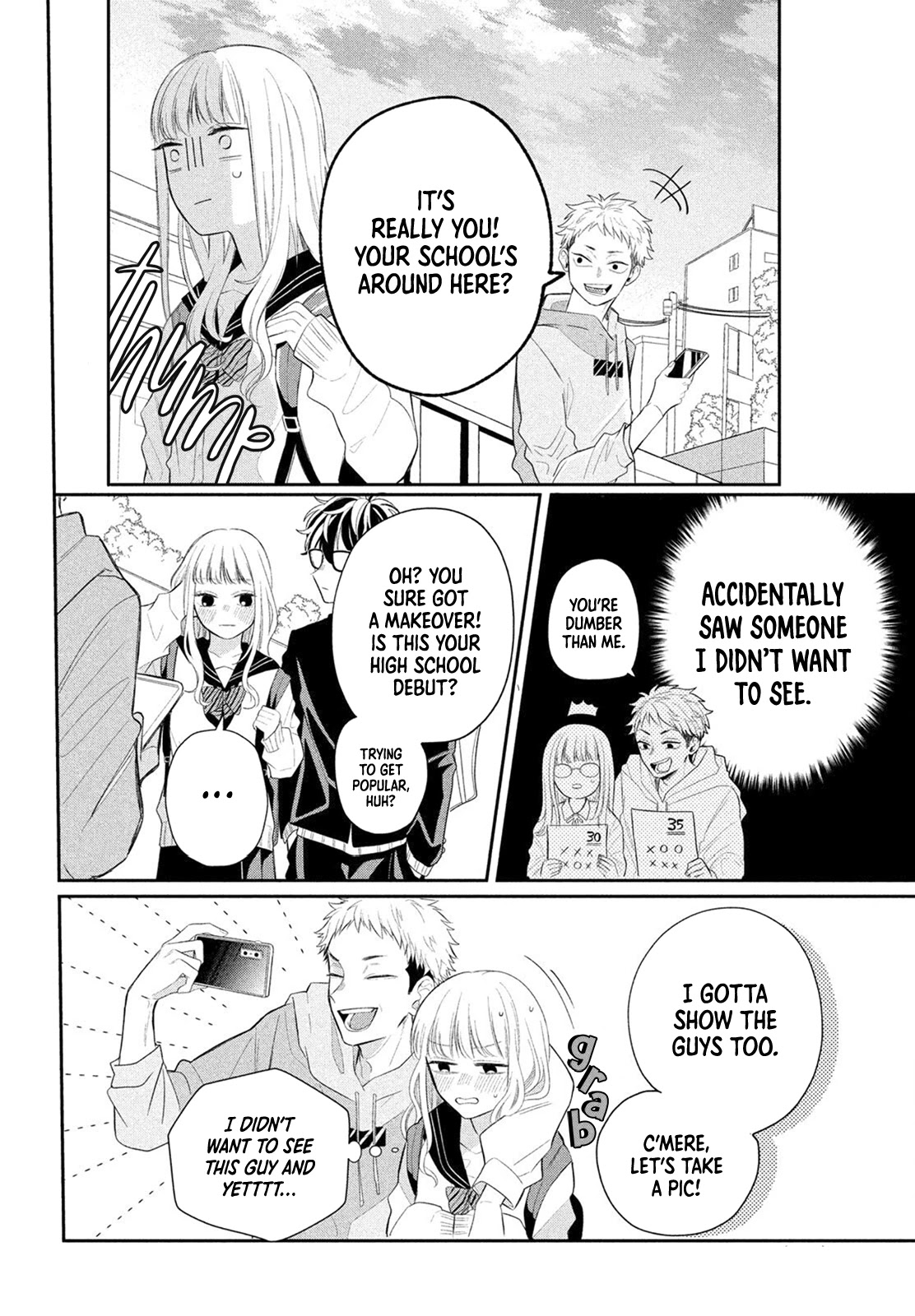Megane, Tokidoki, Yankee-kun Chapter 1 page 11 - Chapter 1: The Helper Club's Ichikura-kun
