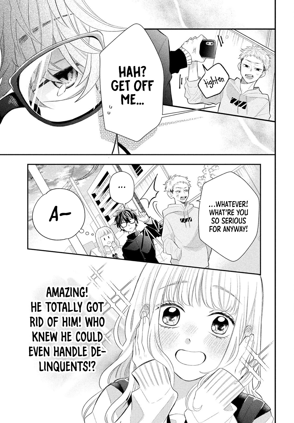 Megane, Tokidoki, Yankee-kun Chapter 1 page 14 - Chapter 1: The Helper Club's Ichikura-kun