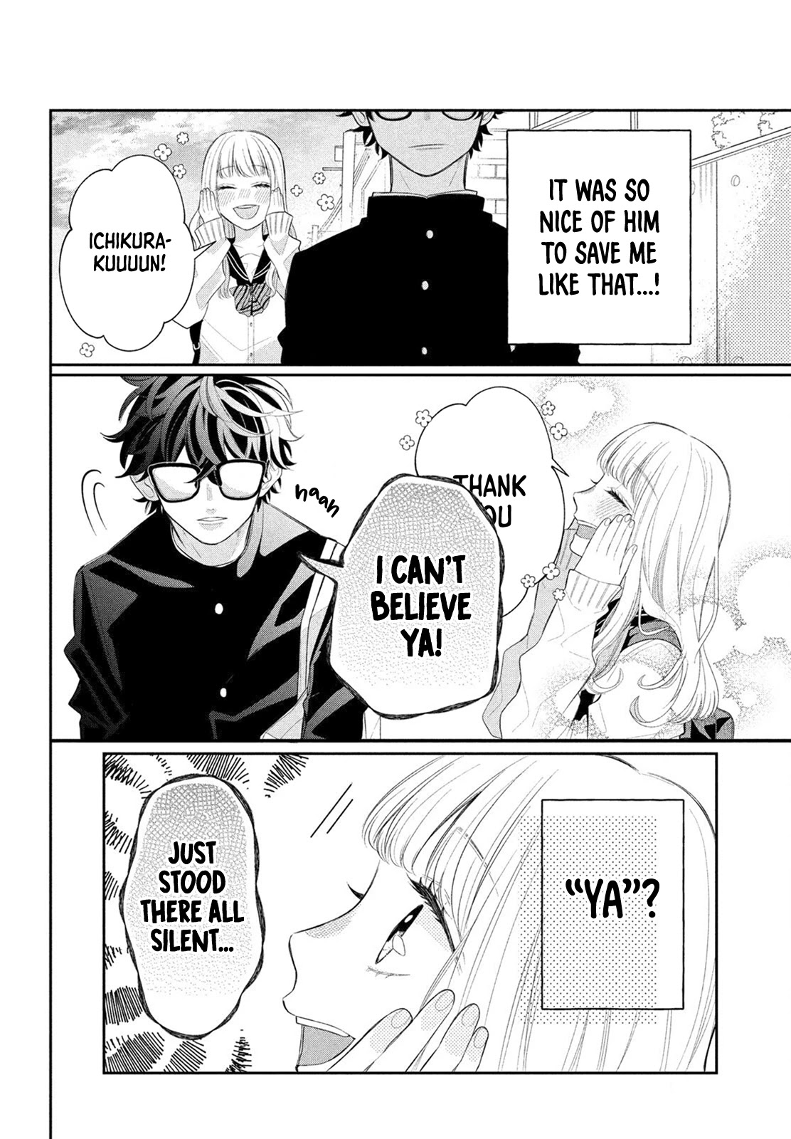 Megane, Tokidoki, Yankee-kun Chapter 1 page 15 - Chapter 1: The Helper Club's Ichikura-kun