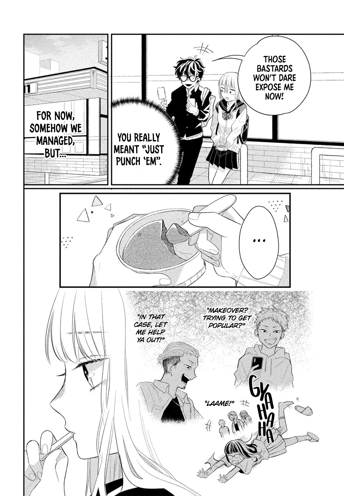 Megane, Tokidoki, Yankee-kun Chapter 1 page 37 - Chapter 1: The Helper Club's Ichikura-kun