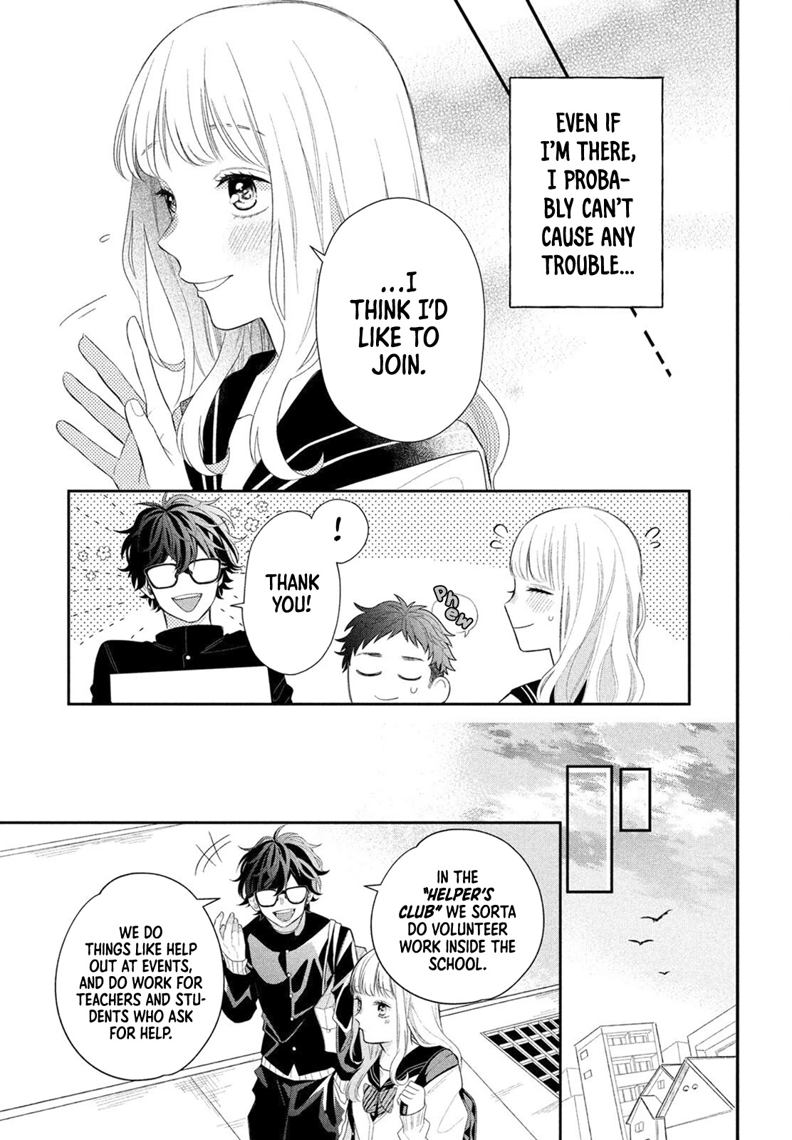 Megane, Tokidoki, Yankee-kun Chapter 1 page 8 - Chapter 1: The Helper Club's Ichikura-kun