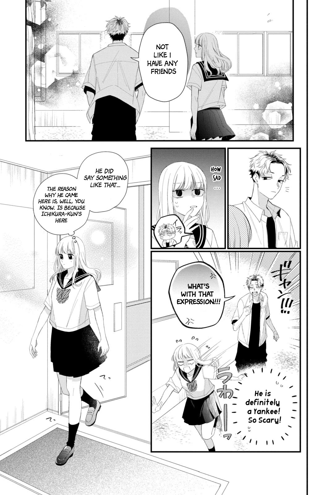 Megane, Tokidoki, Yankee-kun Chapter 10 page 12 - Chapter 10: Transfer Student