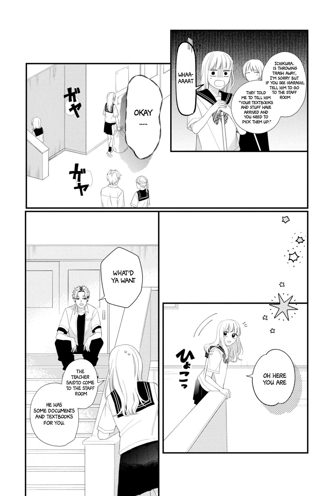Megane, Tokidoki, Yankee-kun Chapter 10 page 14 - Chapter 10: Transfer Student