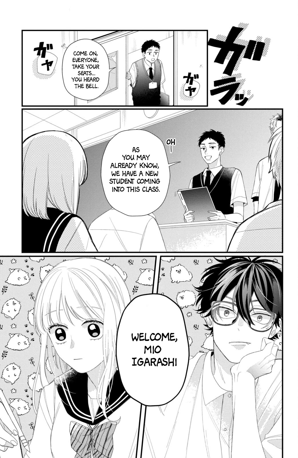 Megane, Tokidoki, Yankee-kun Chapter 10 page 6 - Chapter 10: Transfer Student