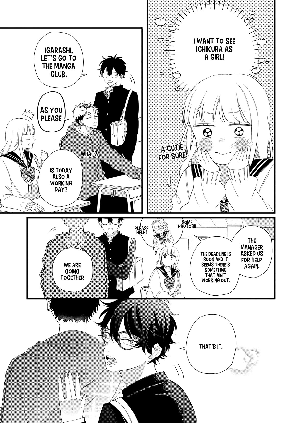 Megane, Tokidoki, Yankee-kun Chapter 19 page 9 - Chapter 19