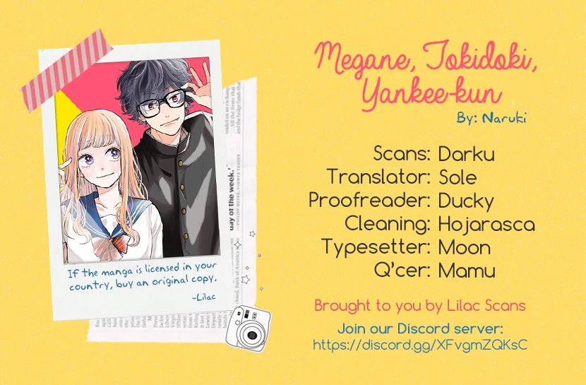 Megane, Tokidoki, Yankee-kun Chapter 2 page 1 - Chapter 2: A Promise