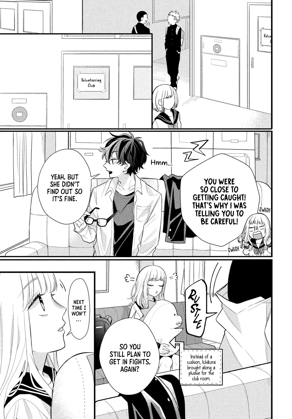 Megane, Tokidoki, Yankee-kun Chapter 2 page 14 - Chapter 2: A Promise