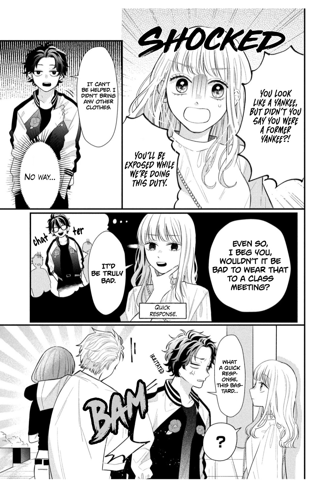 Megane, Tokidoki, Yankee-kun Chapter 3 page 7 - Chapter 3