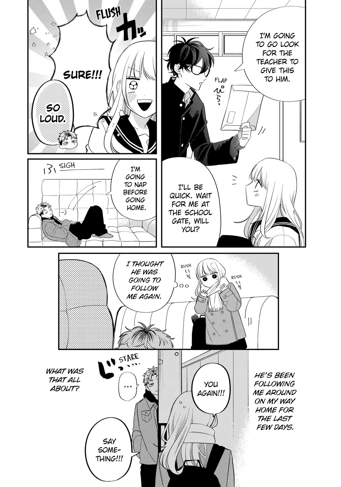 Megane, Tokidoki, Yankee-kun Chapter 36 page 8 - Chapter 36