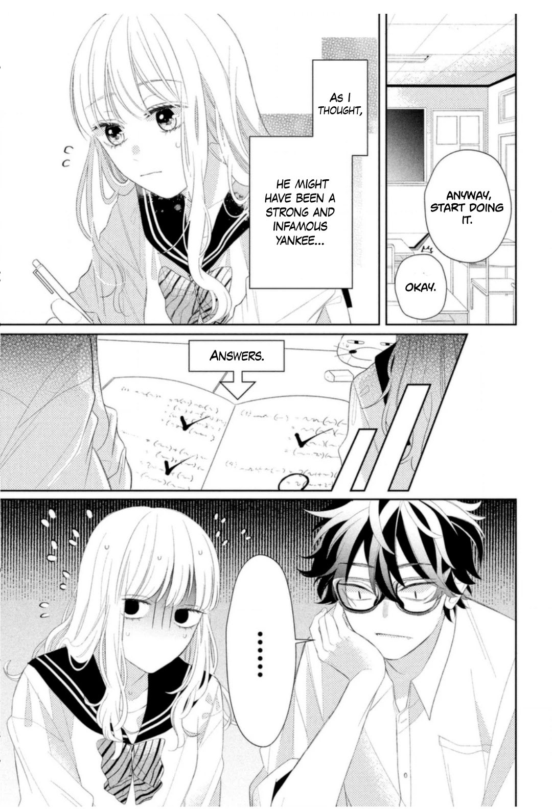 Megane, Tokidoki, Yankee-kun Chapter 4 page 16 - Chapter 4
