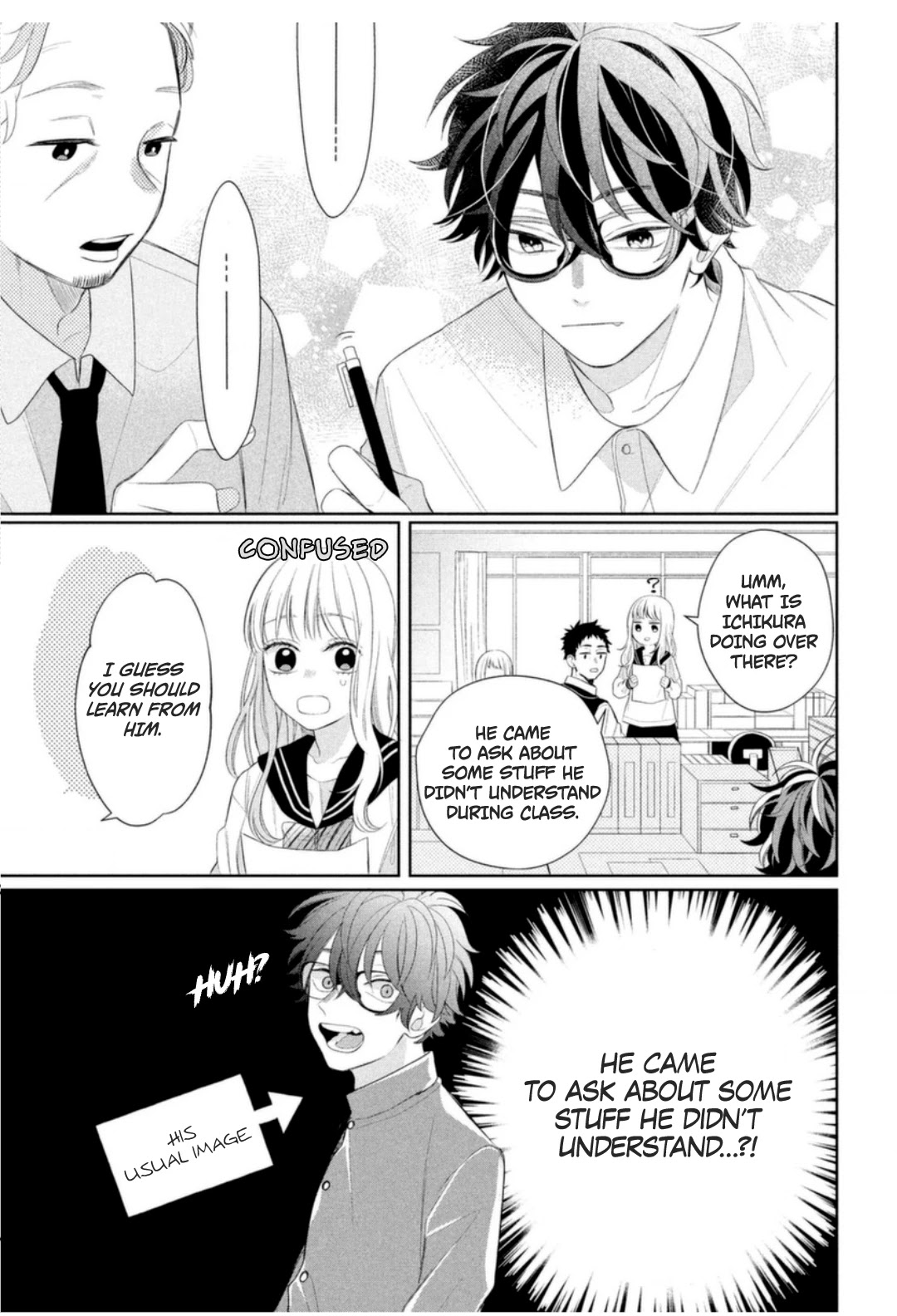 Megane, Tokidoki, Yankee-kun Chapter 4 page 8 - Chapter 4