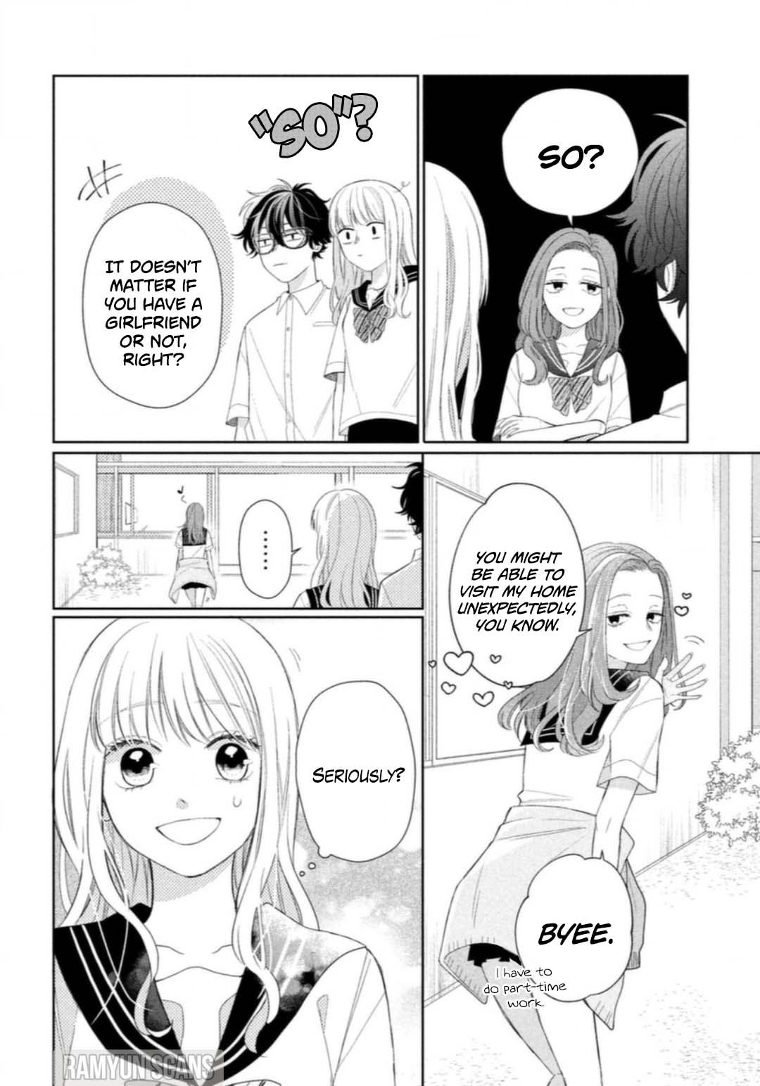 Megane, Tokidoki, Yankee-kun Chapter 6 page 11 - Chapter 6: Attacked by a Gal