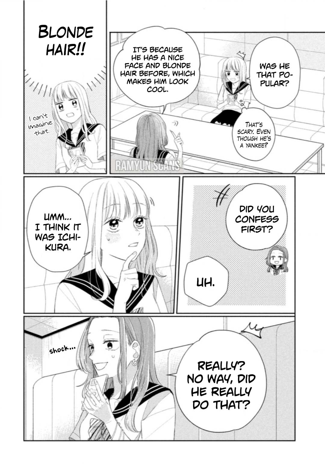 Megane, Tokidoki, Yankee-kun Chapter 6 page 15 - Chapter 6: Attacked by a Gal