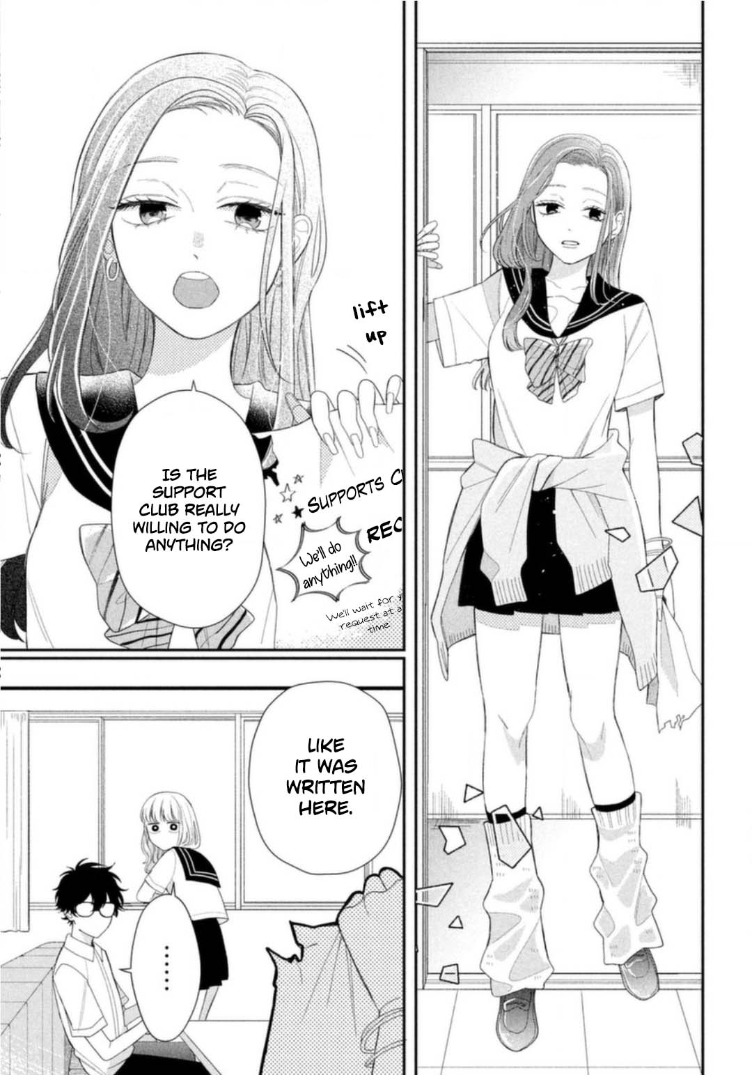 Megane, Tokidoki, Yankee-kun Chapter 6 page 4 - Chapter 6: Attacked by a Gal