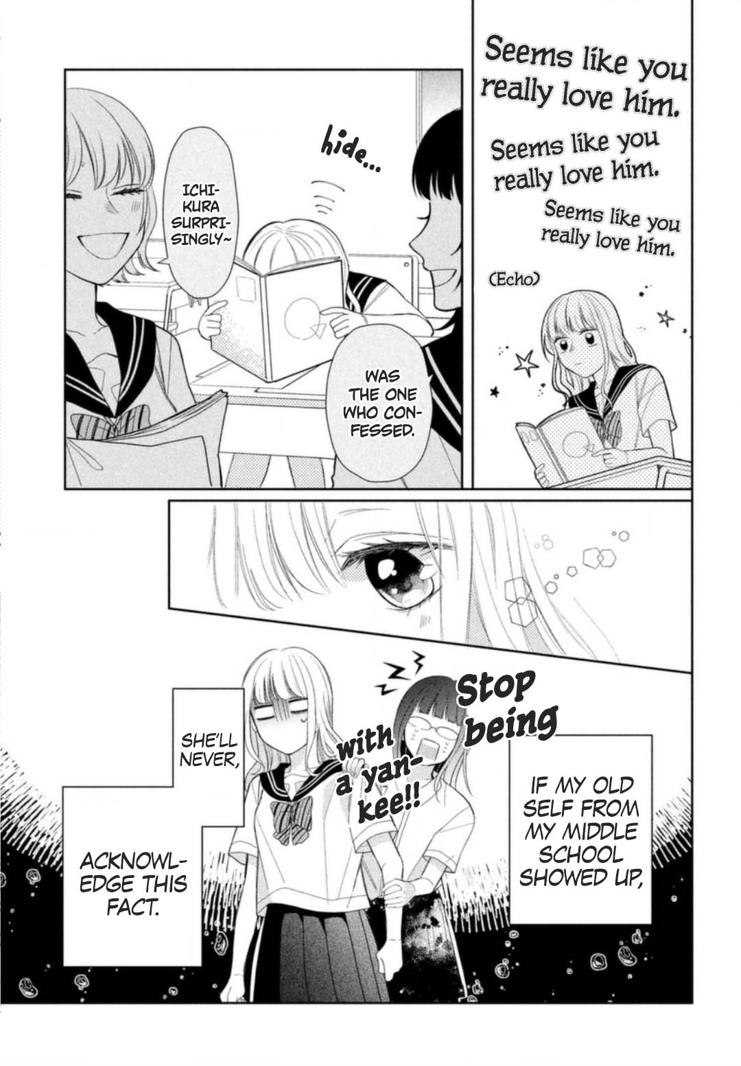 Megane, Tokidoki, Yankee-kun Chapter 7 page 6 - Chapter 7: Animals and Yankee
