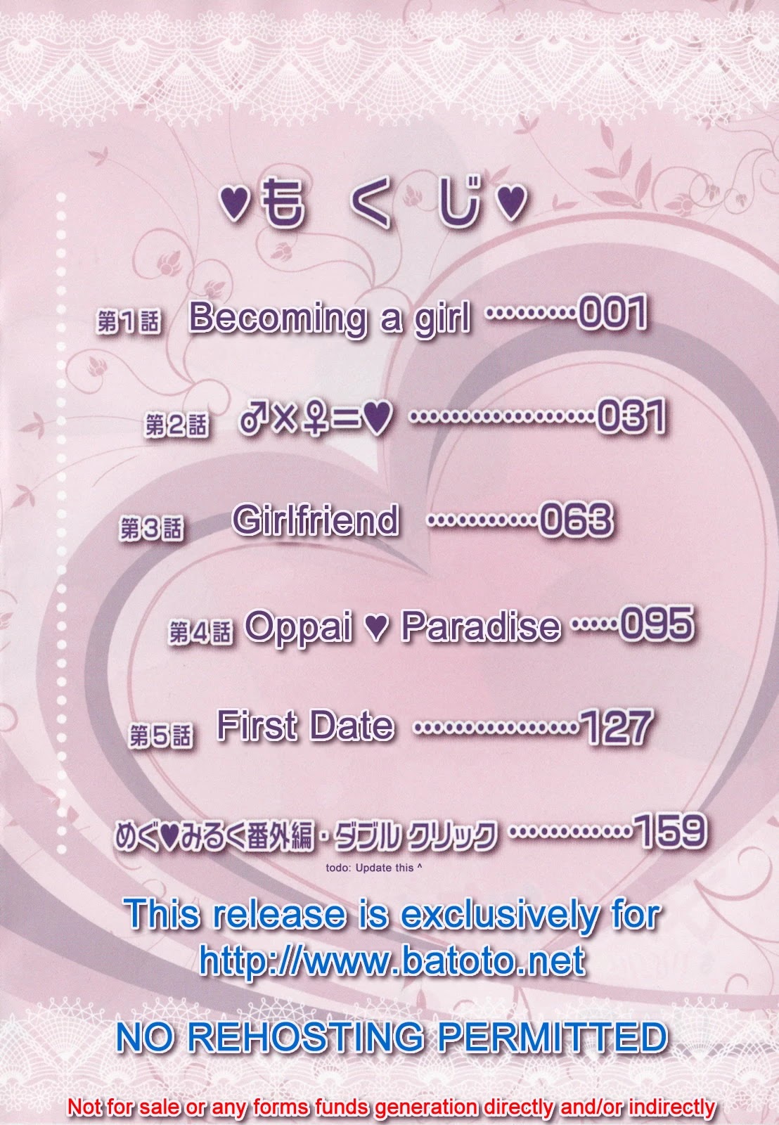 Megu Miruku Chapter 1 page 9 - Chapter 1: Becoming a Girl