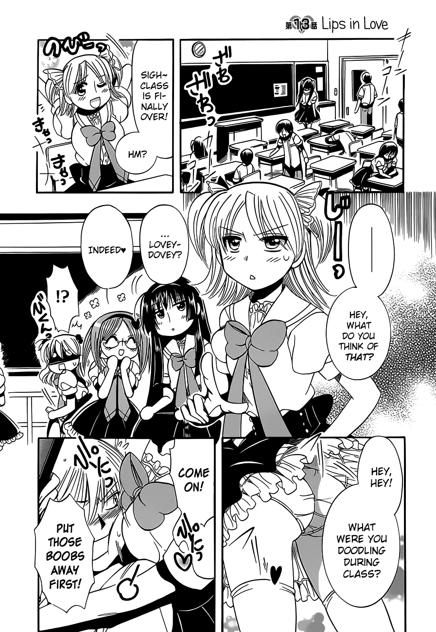 Megu Miruku Chapter 13 page 1 - Chapter 13: Lips in Love♥