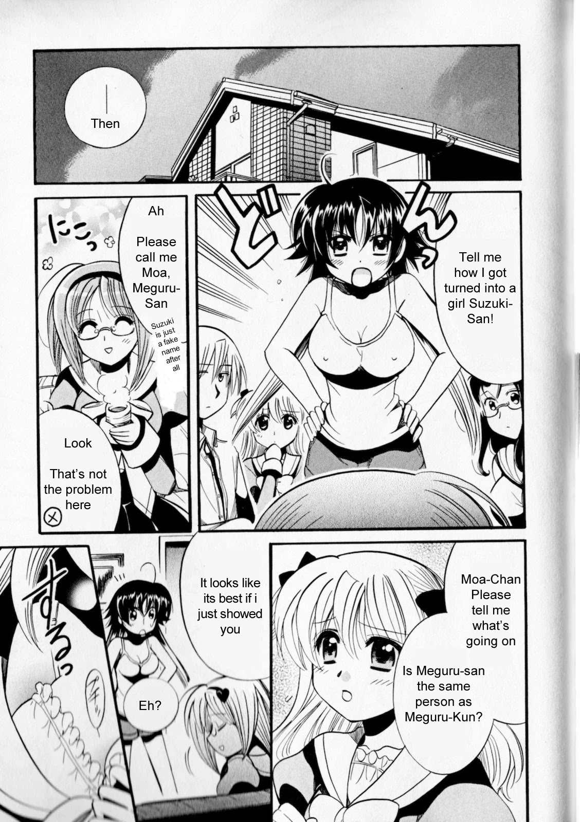 Megu Miruku Chapter 2 page 21 - Chapter 2: ♂ x ♀ = ♥