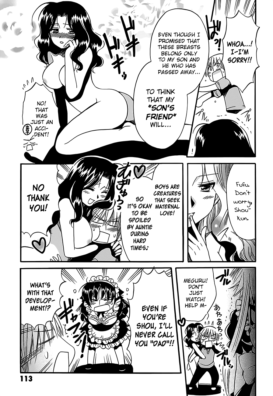 Megu Miruku Chapter 8 page 35 - Chapter 8: Shou-kun's Maid-san♥