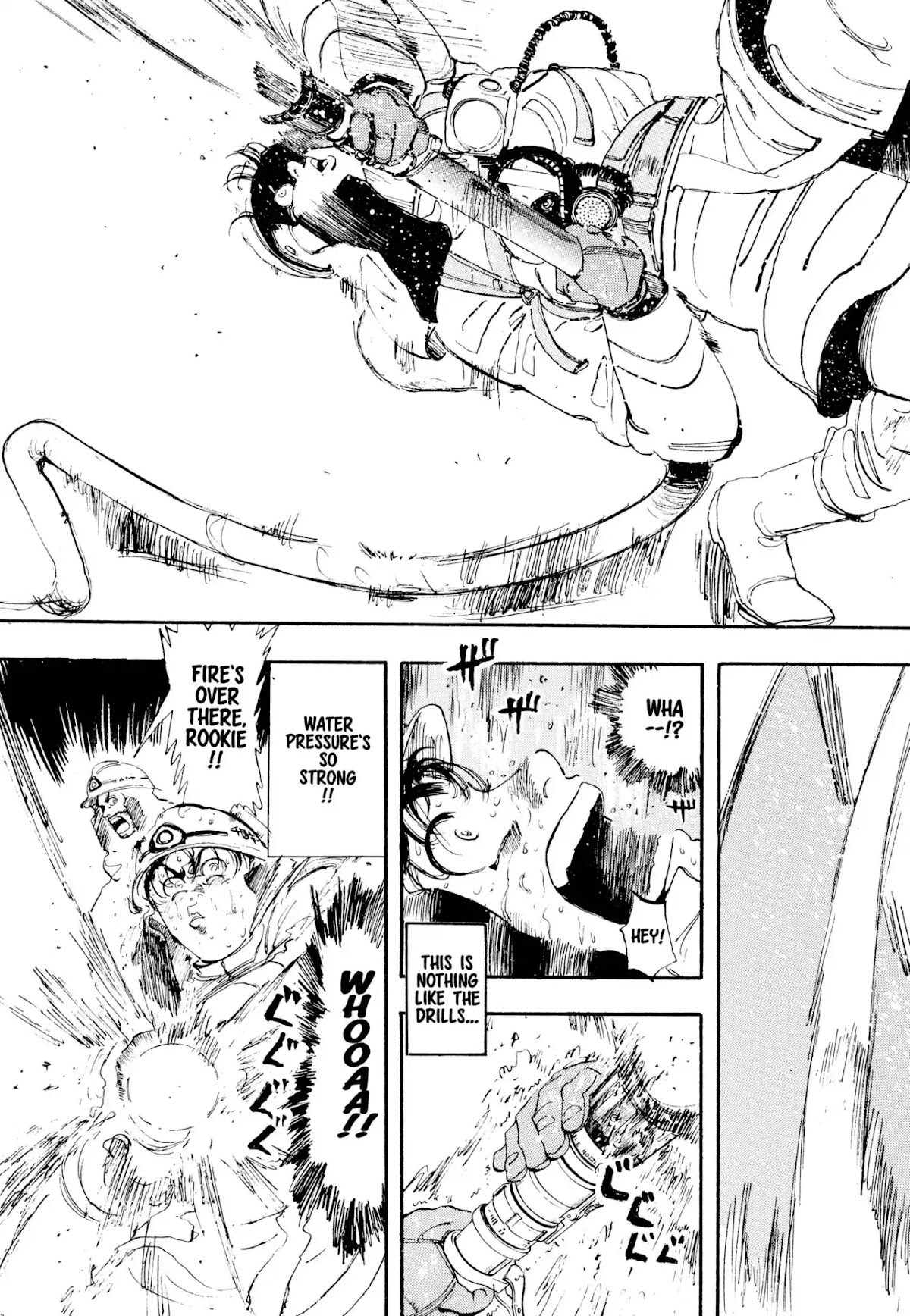 Megumi no Daigo Chapter 1.2 page 17 - Vol.1 Report #2: Baptism by Fire