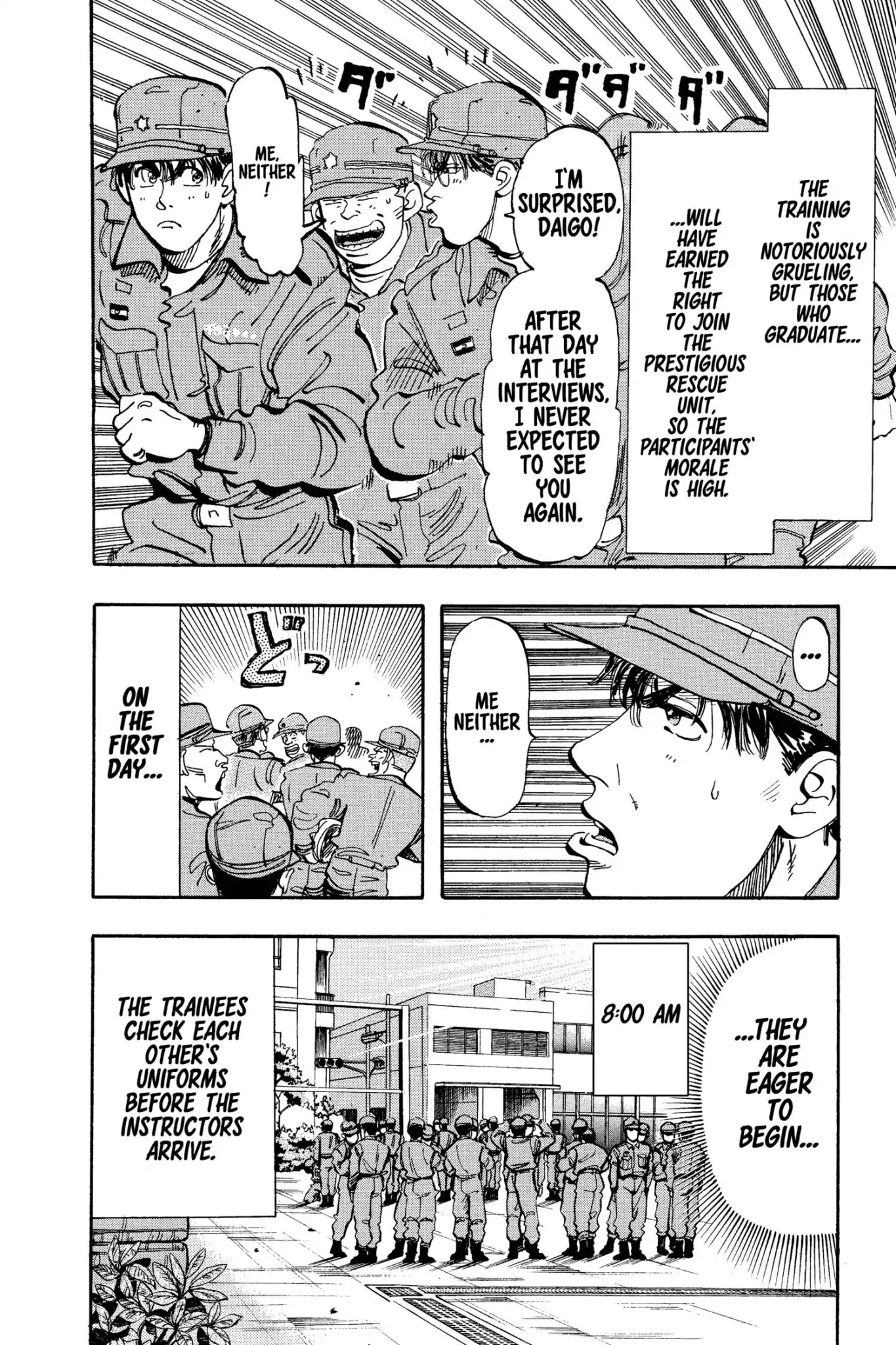 Megumi no Daigo Chapter 11.2 page 6 - Vol.11 Report #2: Rescue Training--Day 1