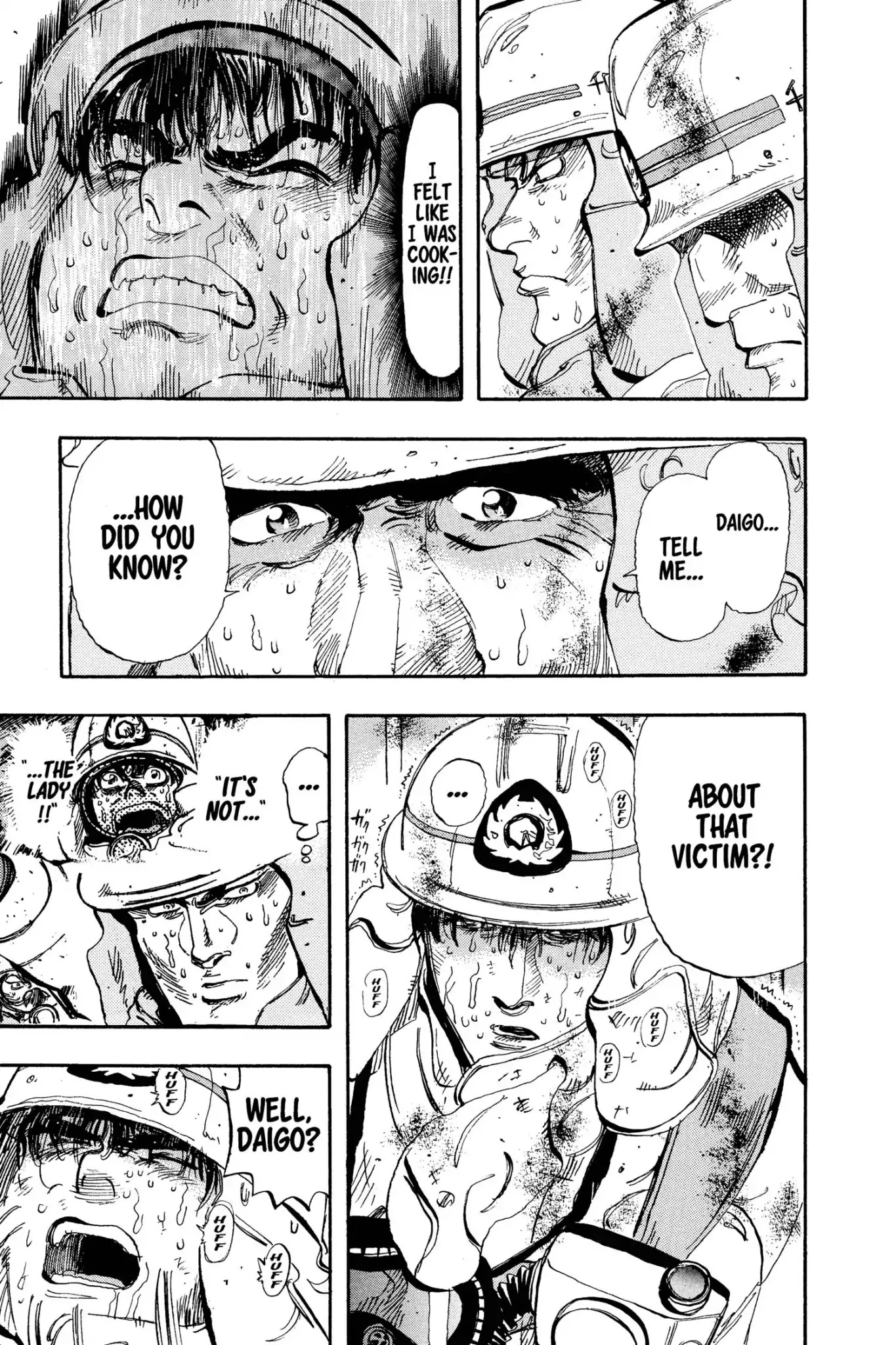 Megumi no Daigo Chapter 12.1 page 13 - Vol.12 Report #1: In the Jaws of Death