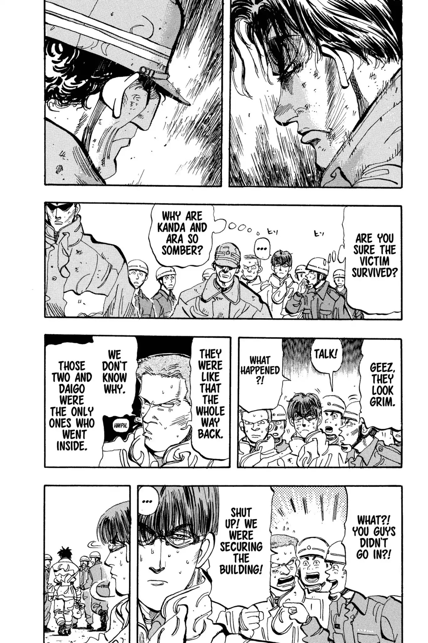 Megumi no Daigo Chapter 12.2 page 4 - Vol.12 Report #2: The Silence of the Wolves
