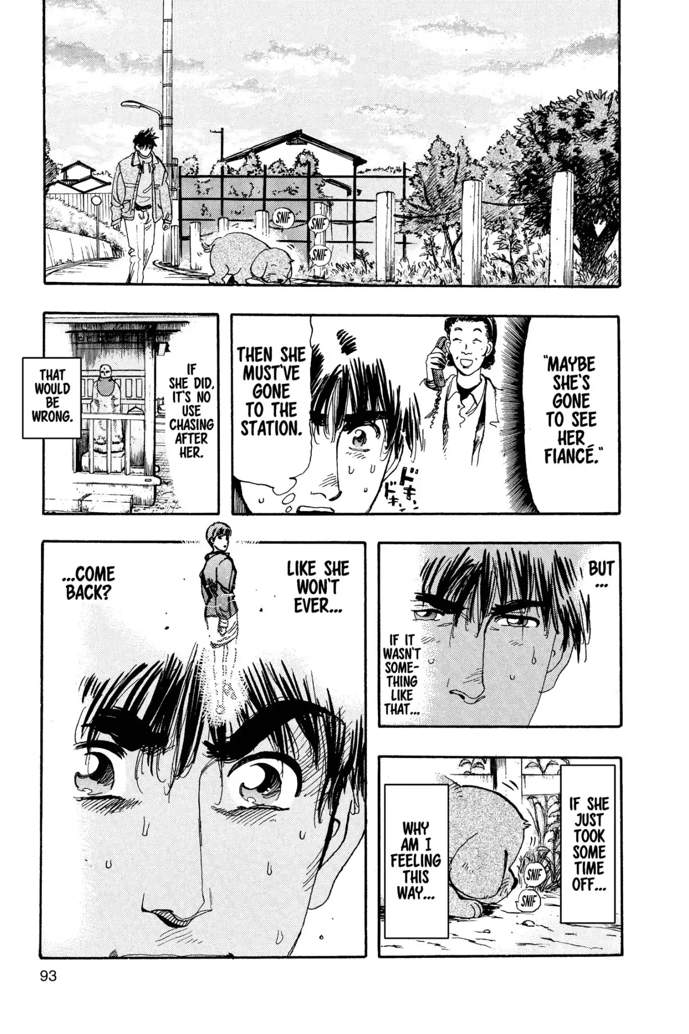 Megumi no Daigo Chapter 12.5 page 5 - Vol.12 Report #5: In Cold Pursuit
