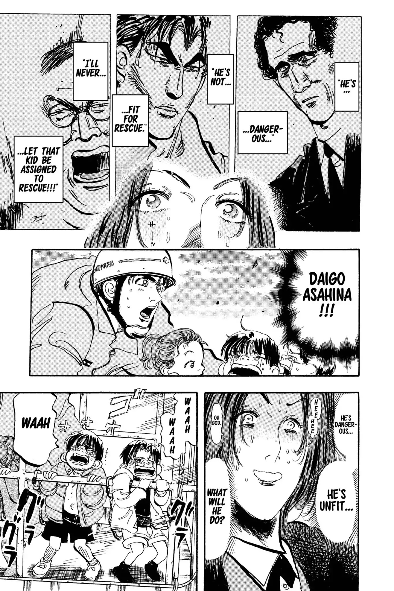 Megumi no Daigo Chapter 13.8 page 6 - Vol.13 Report #8: From the Sky To Home