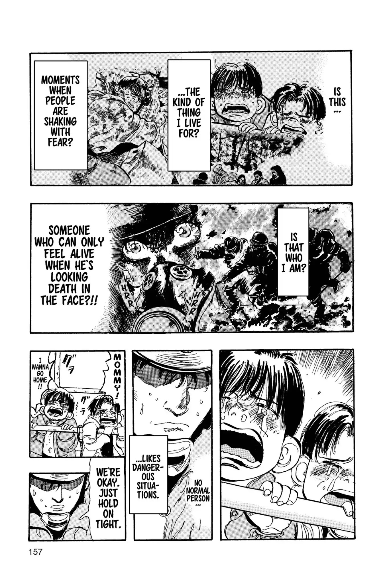 Megumi no Daigo Chapter 13.8 page 8 - Vol.13 Report #8: From the Sky To Home