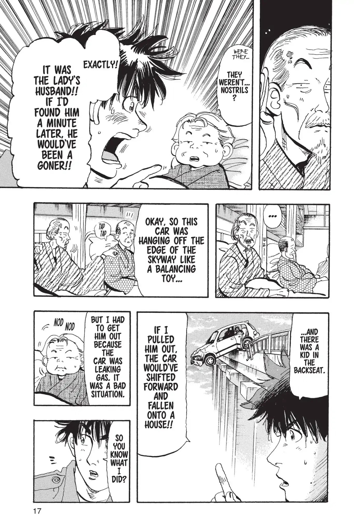 Megumi no Daigo Chapter 14.1 page 19 - Vol.14 Report #1: In the Hospital