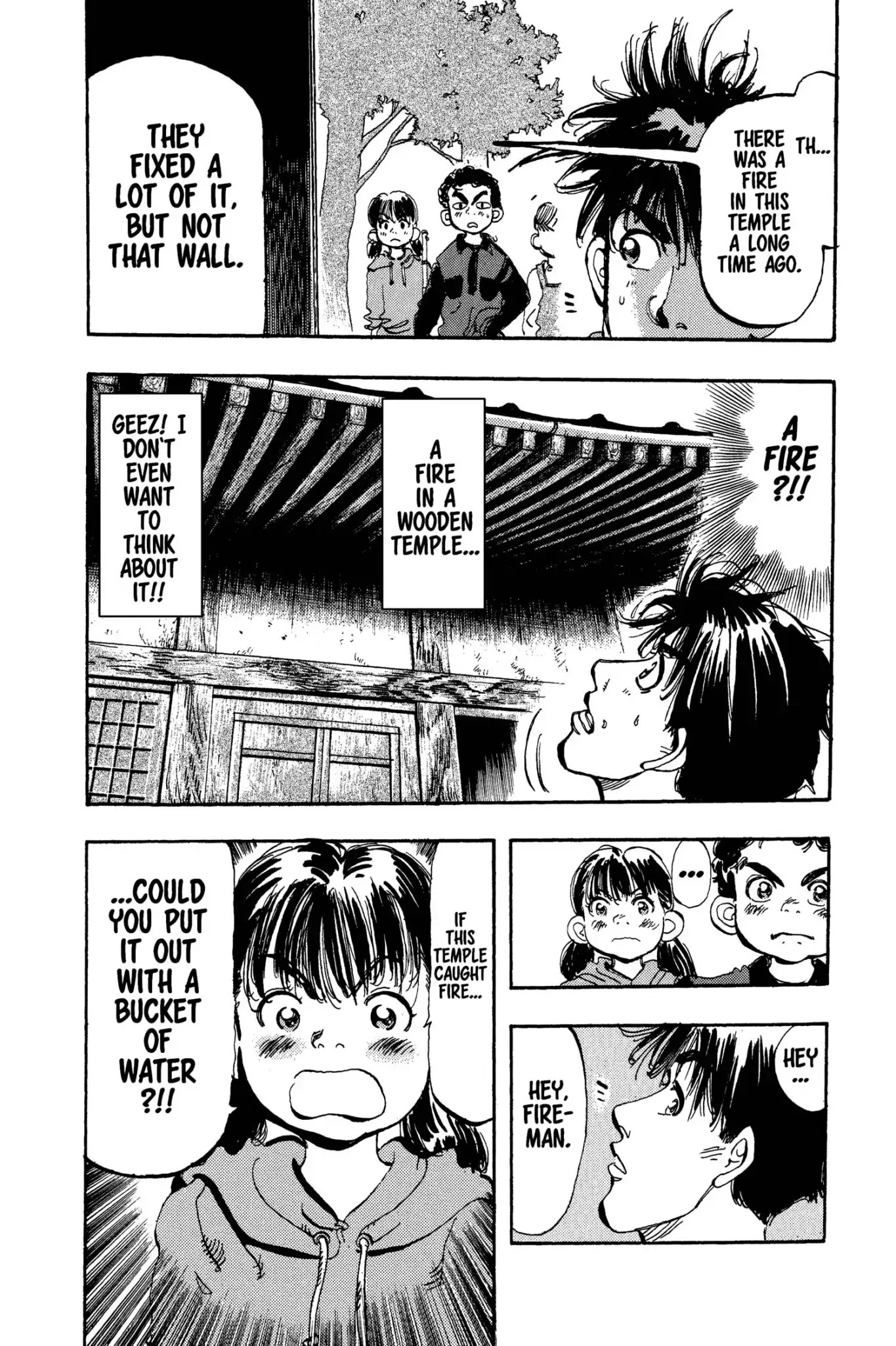 Megumi no Daigo Chapter 15.5 page 12 - Vol.15 Report #5: The Ebitani Junior Firefighters
