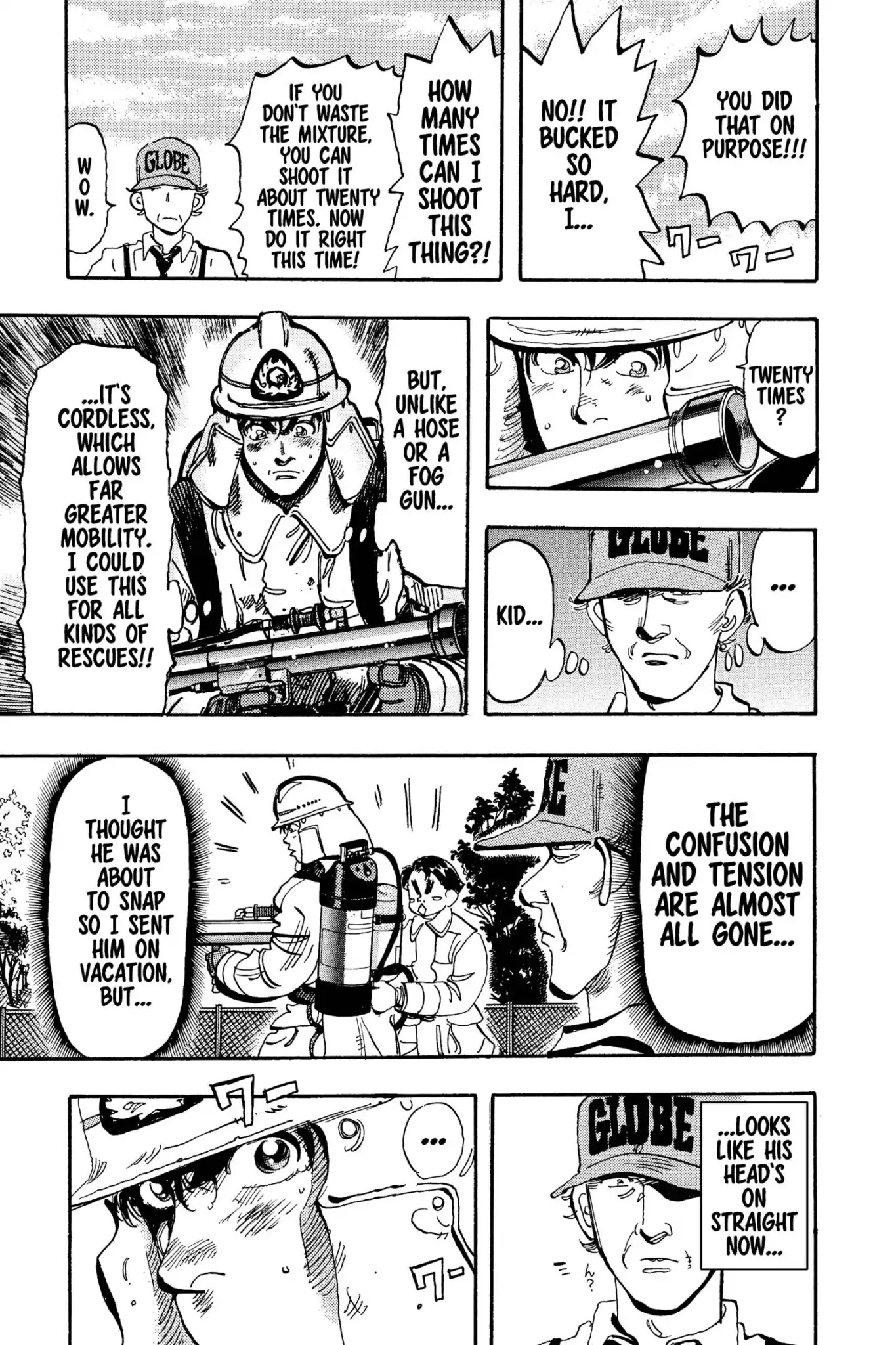 Megumi no Daigo Chapter 15.8 page 19 - Vol.15 Report #8: A True Hero