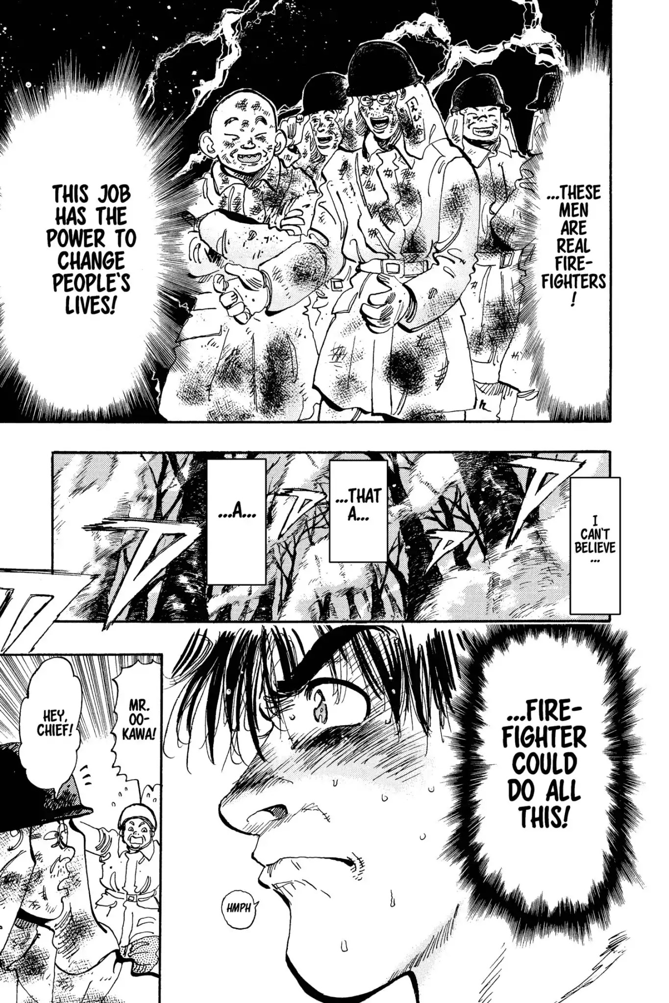 Megumi no Daigo Chapter 15.8 page 3 - Vol.15 Report #8: A True Hero