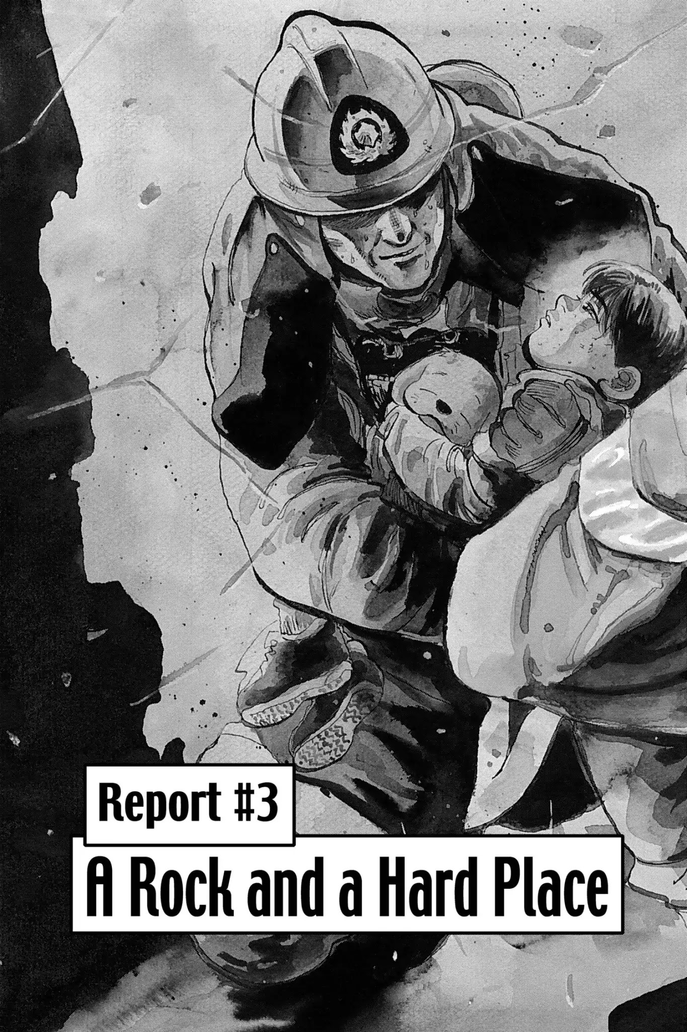 Megumi no Daigo Chapter 17.3 page 3 - Vol.17 Report #3: A Rock and a Hard Place