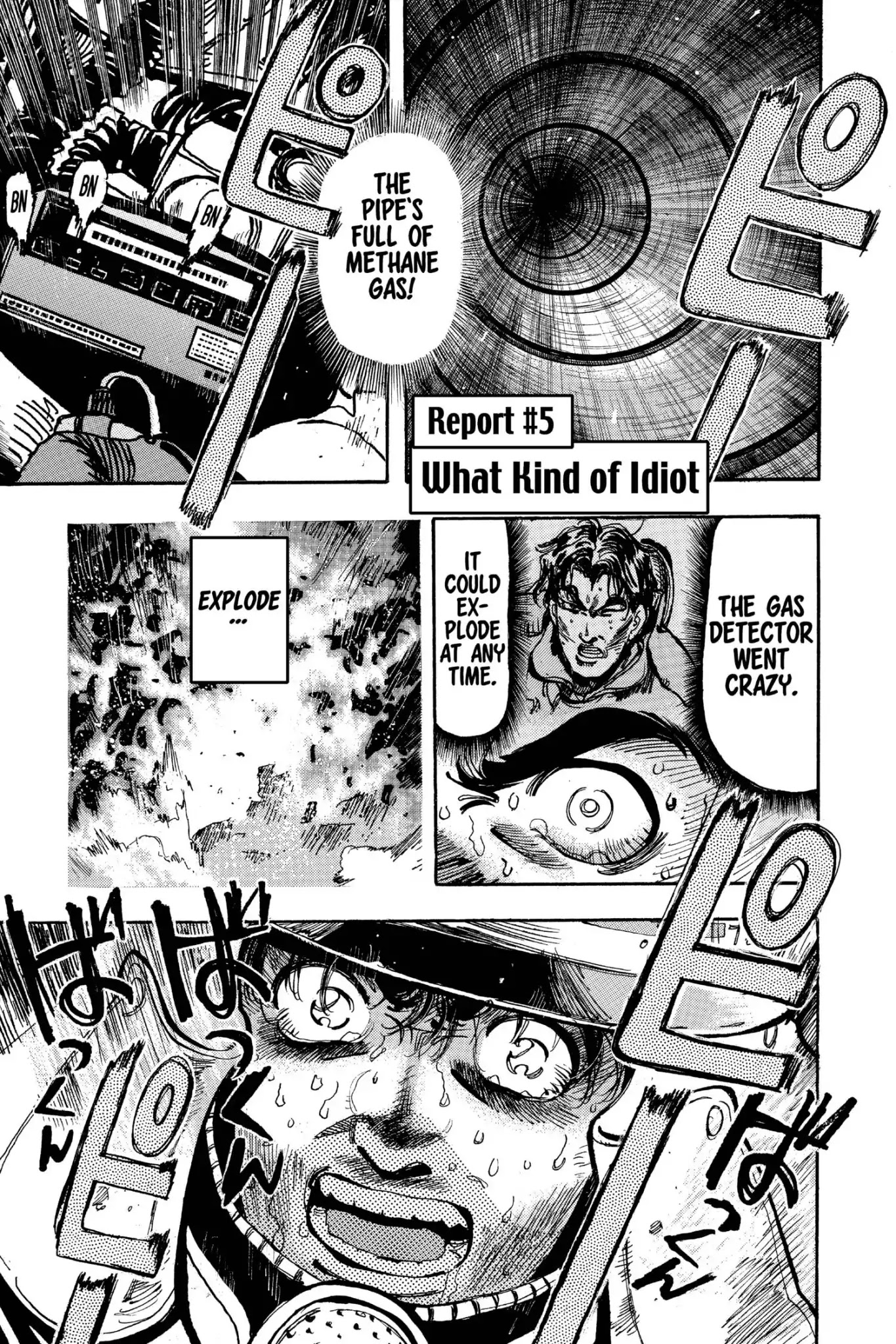 Megumi no Daigo Chapter 17.5 page 1 - Vol.17 Report #5: What Kind of Idiot