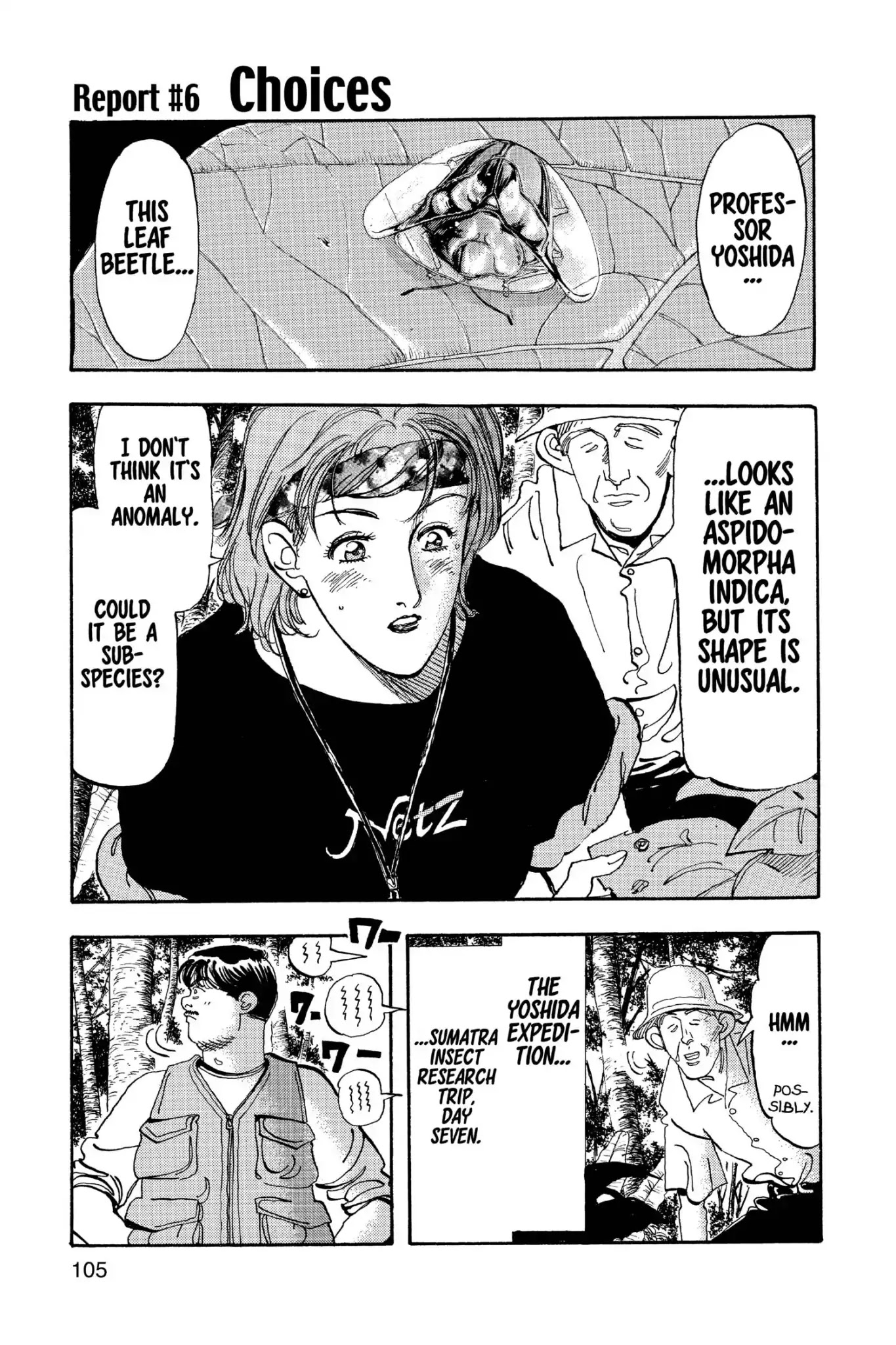 Megumi no Daigo Chapter 18.6 page 1 - Vol.18 Report #6: Choices