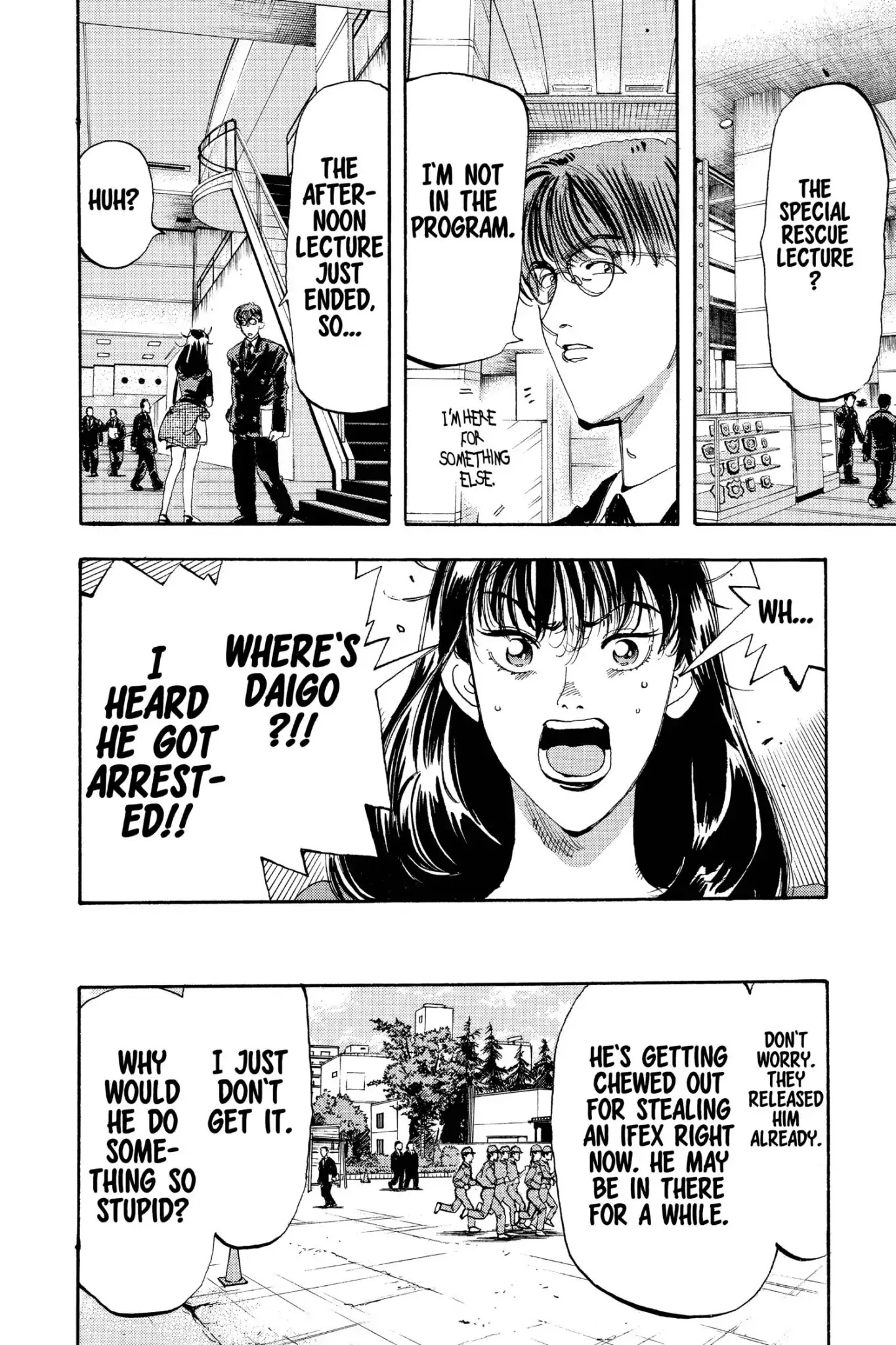 Megumi no Daigo Chapter 18.9 page 6 - Vol.18 Report #9: Kind Words