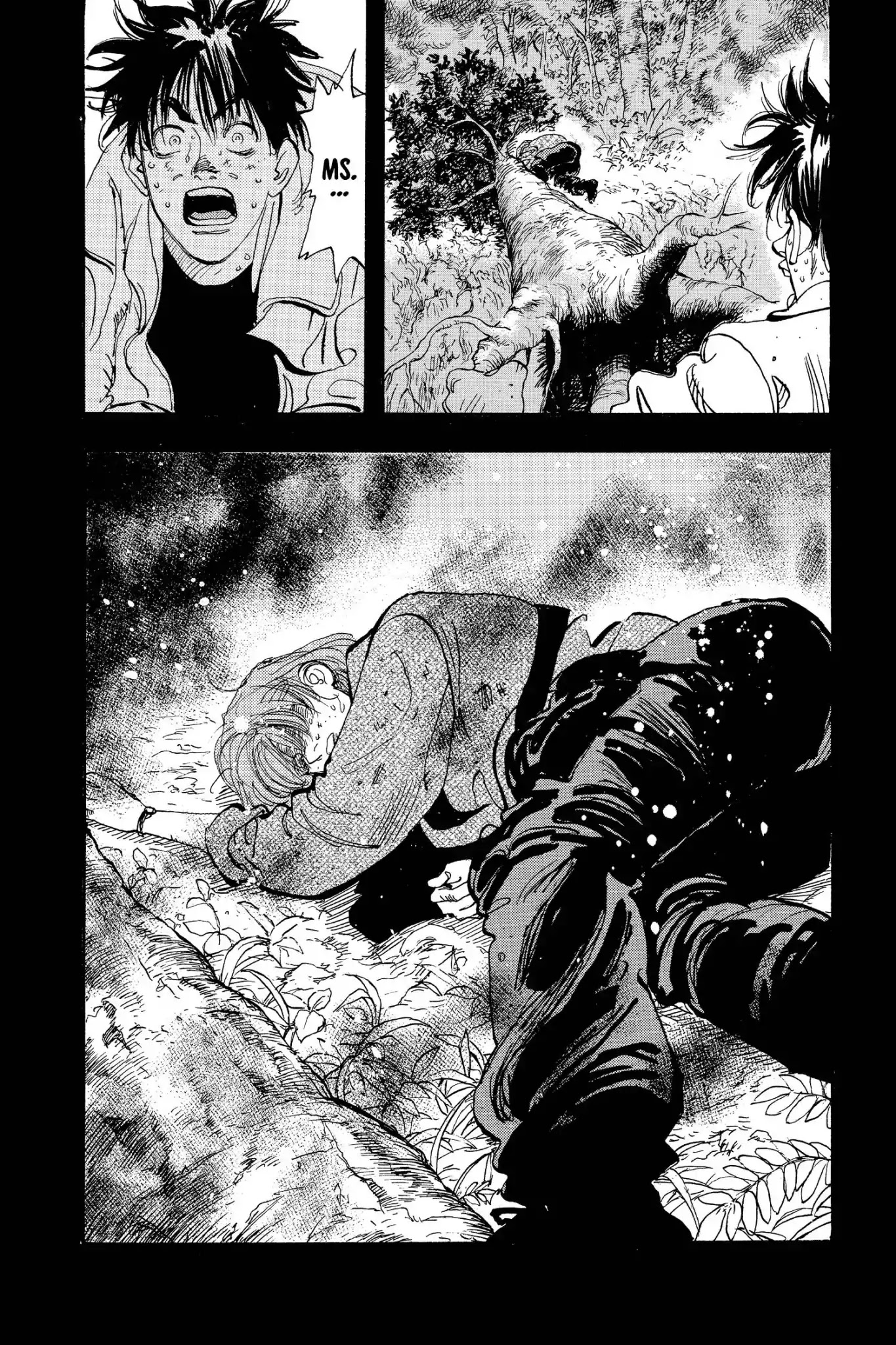 Megumi no Daigo Chapter 19.8 page 22 - Vol.19 Report #8: Surrounded