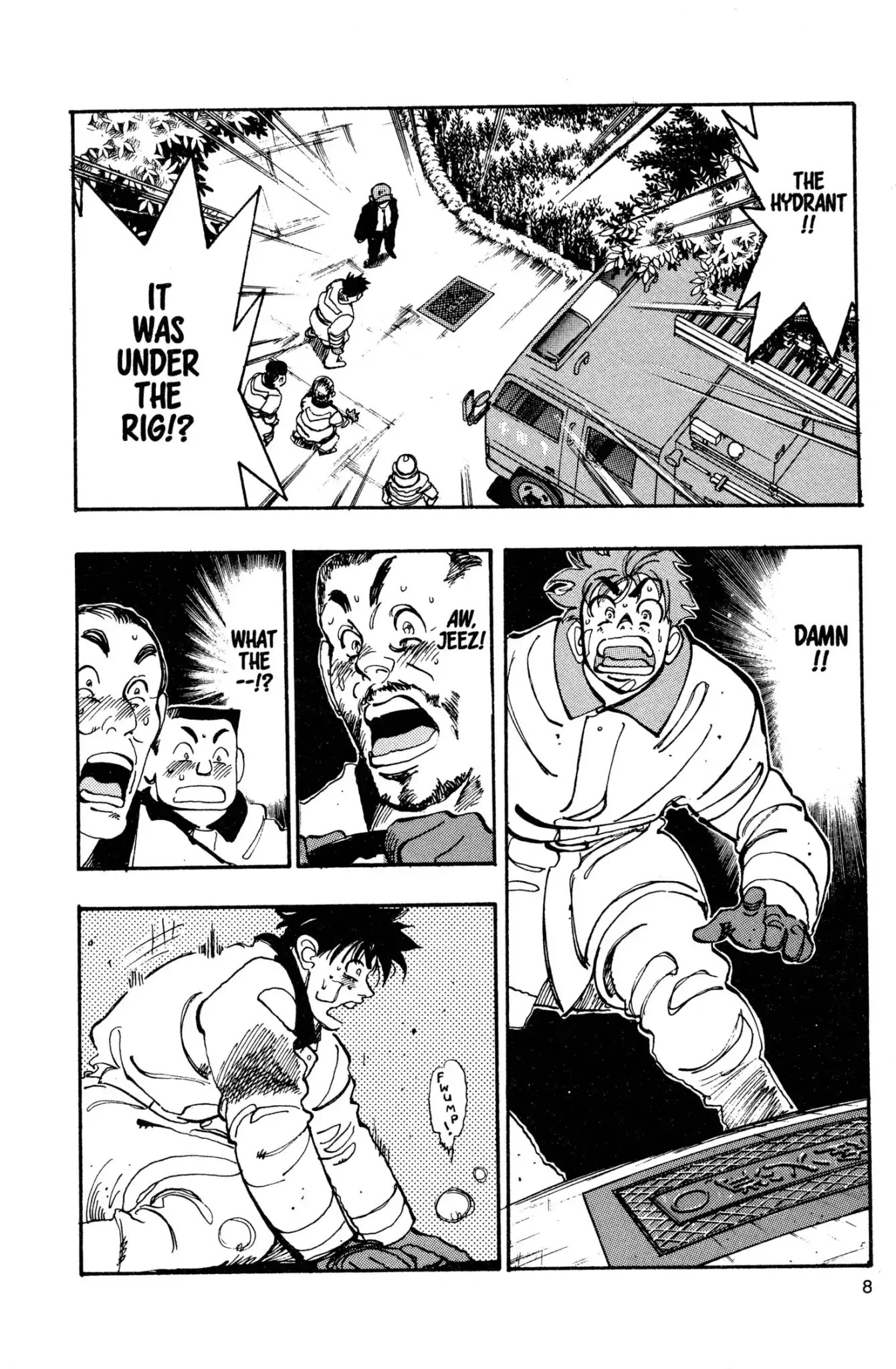 Megumi no Daigo Chapter 2.1 page 8 - Vol.2 Report #1: At Battle's End