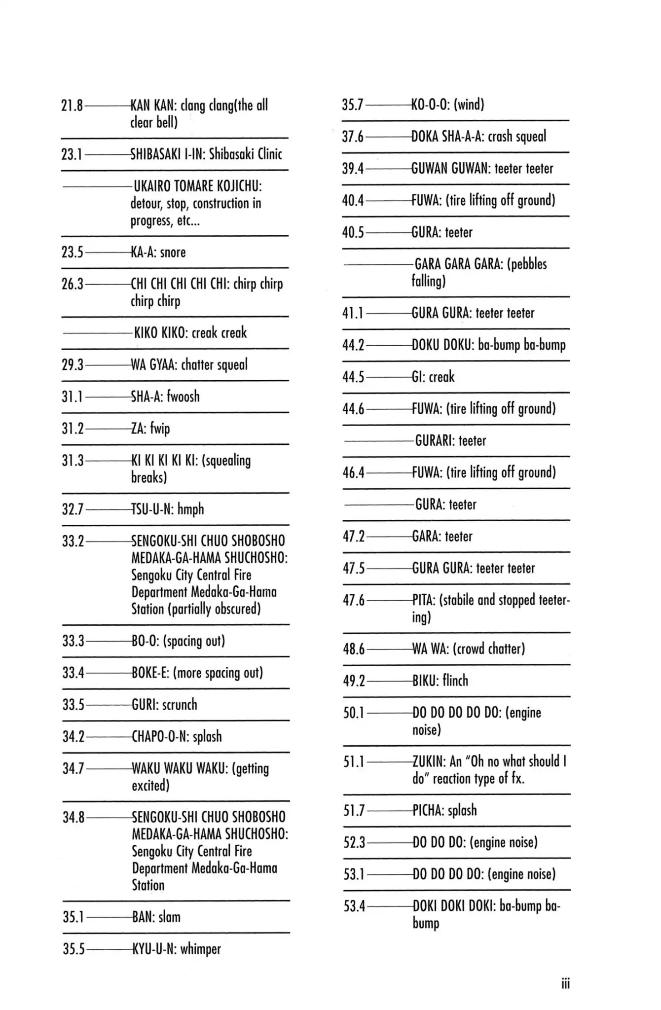 Megumi no Daigo Chapter 2.9-5 page 8 - Vol.2 Glossary