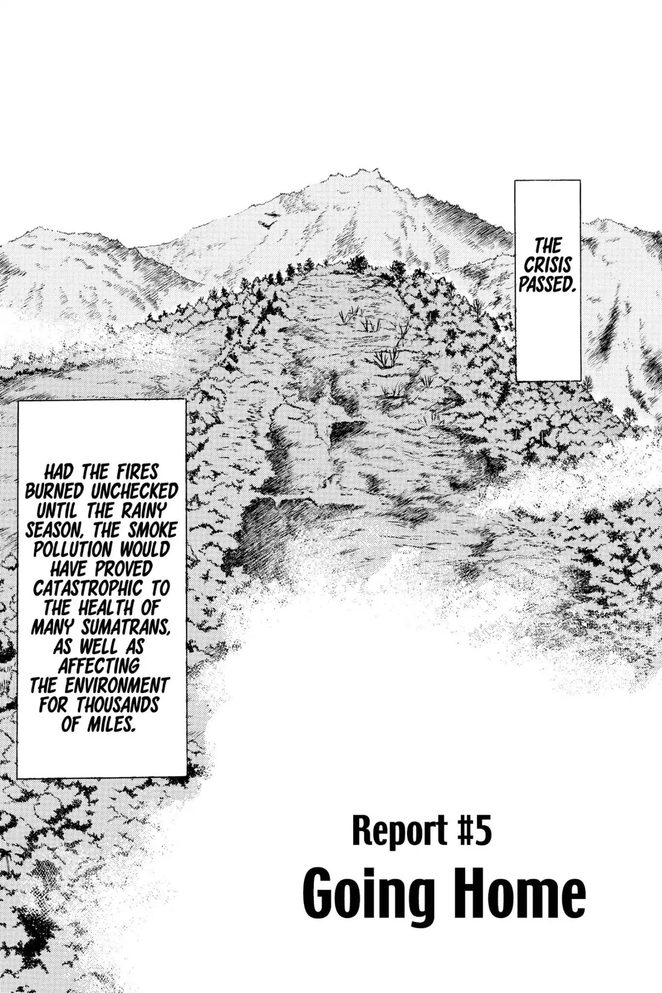 Megumi no Daigo Chapter 20.5 page 1 - Vol.20 Report #5: Going Home