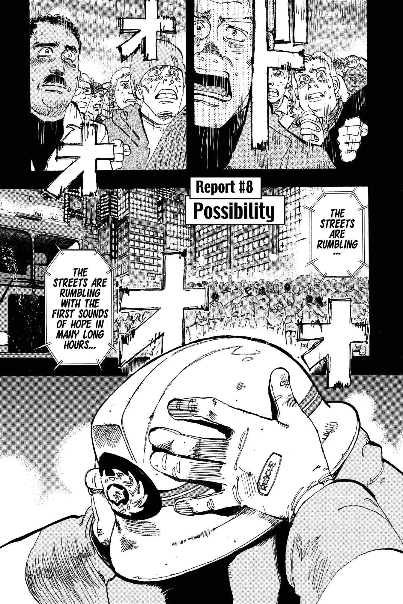 Megumi no Daigo Chapter 20.8 page 1 - Vol.20 Report #8: Possibility