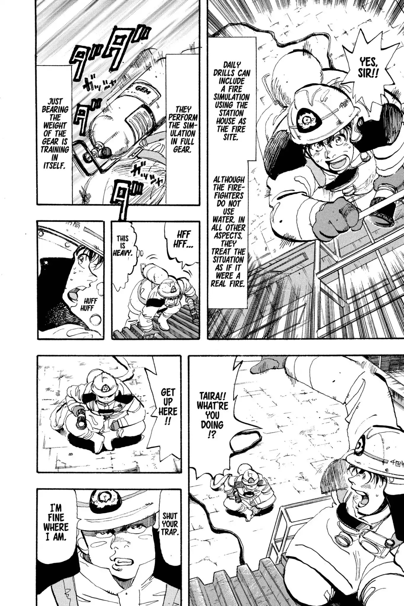 Megumi no Daigo Chapter 3.2 page 8 - Vol.3 Report #2: Seeds of Fire