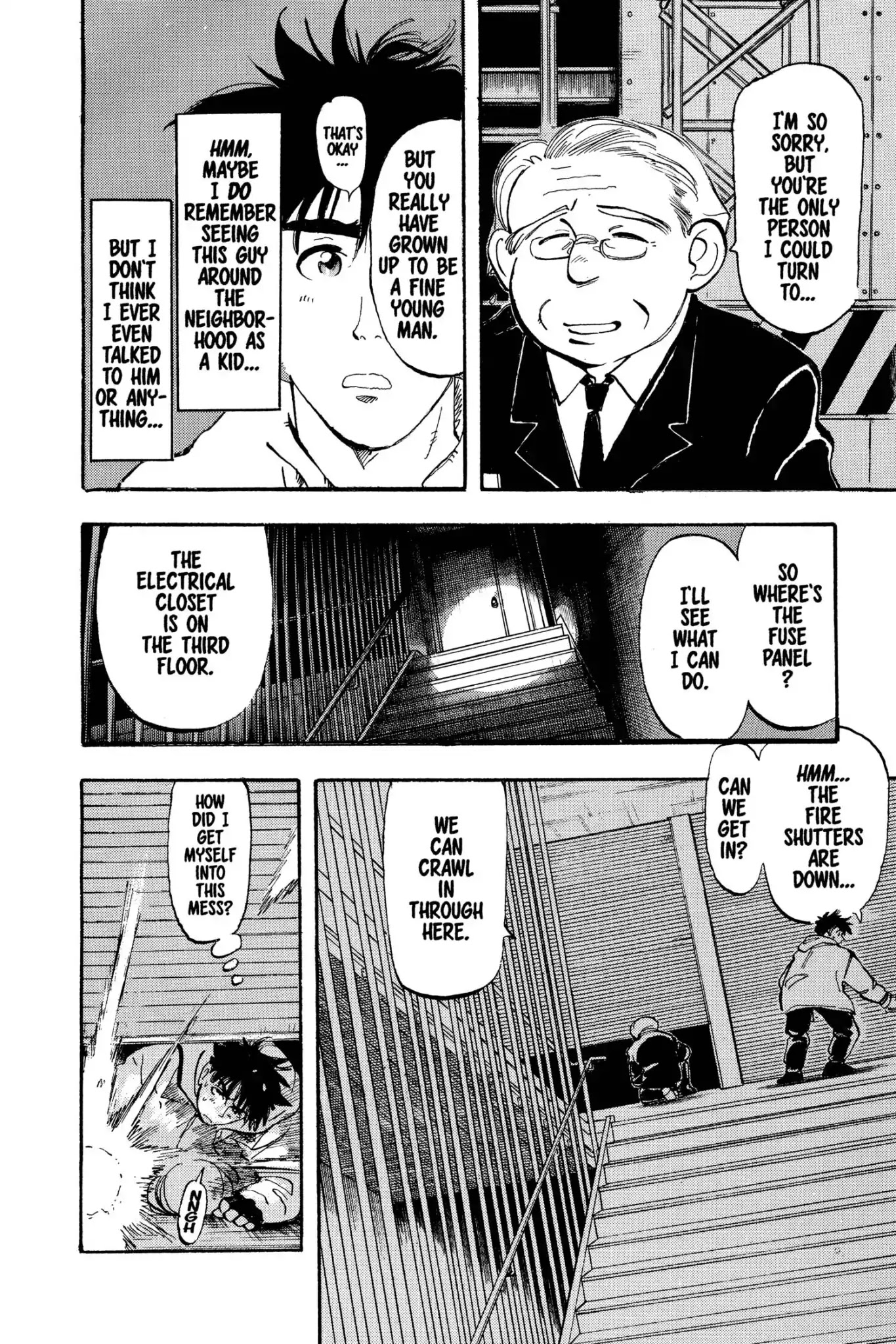 Megumi no Daigo Chapter 3.5 page 12 - Vol.3 Report #5: Mr. Reliable