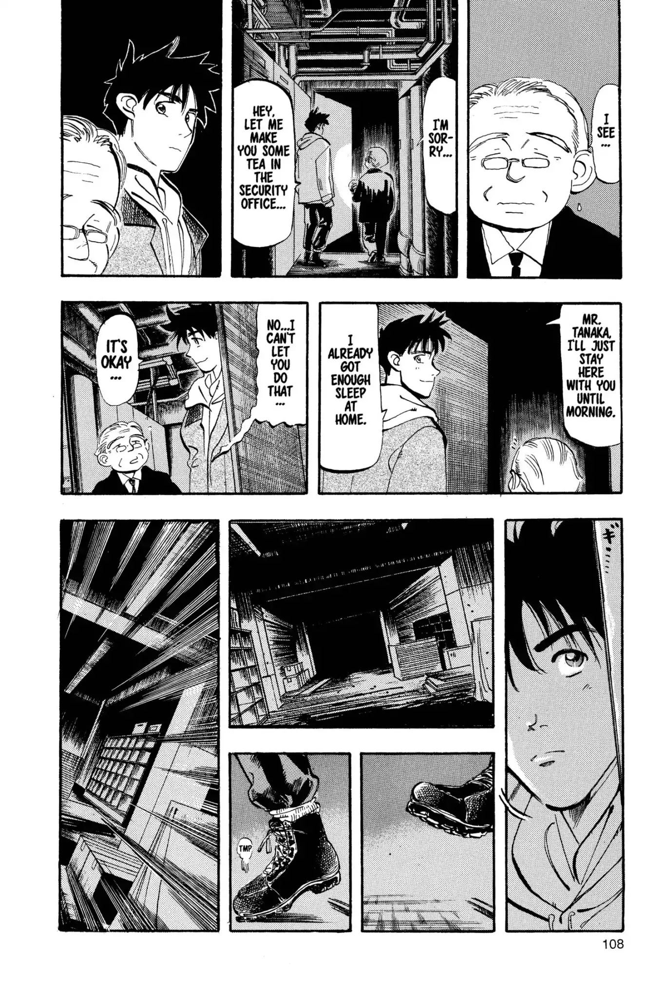 Megumi no Daigo Chapter 3.5 page 14 - Vol.3 Report #5: Mr. Reliable