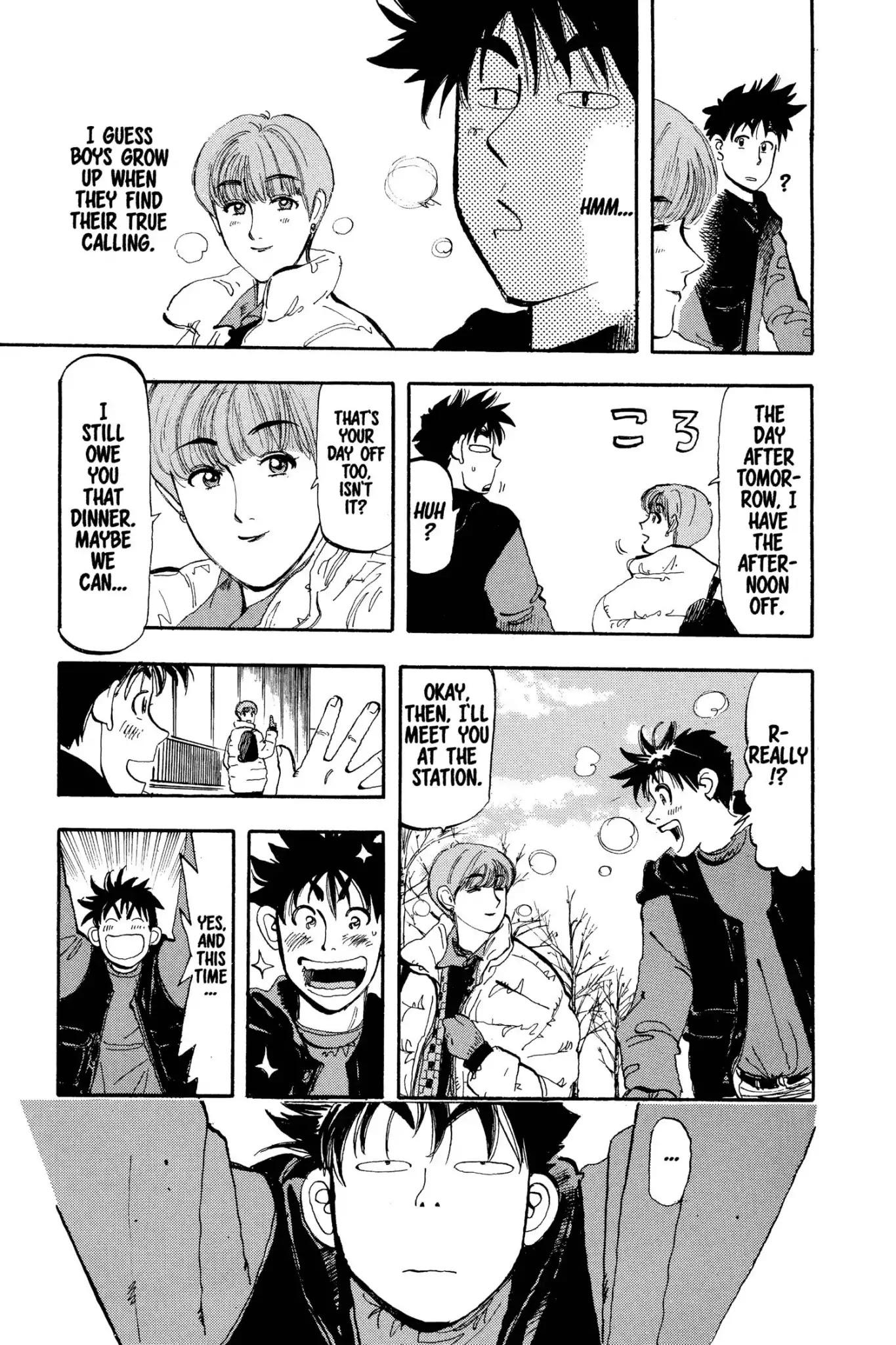 Megumi no Daigo Chapter 3.5 page 7 - Vol.3 Report #5: Mr. Reliable