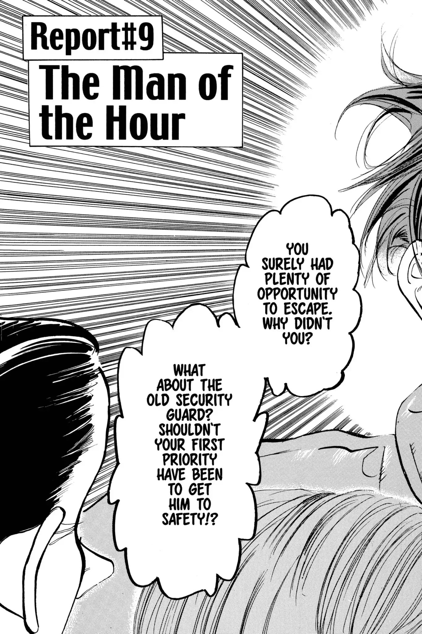 Megumi no Daigo Chapter 3.9 page 3 - Vol.3 Report #9: The Man of the Hour