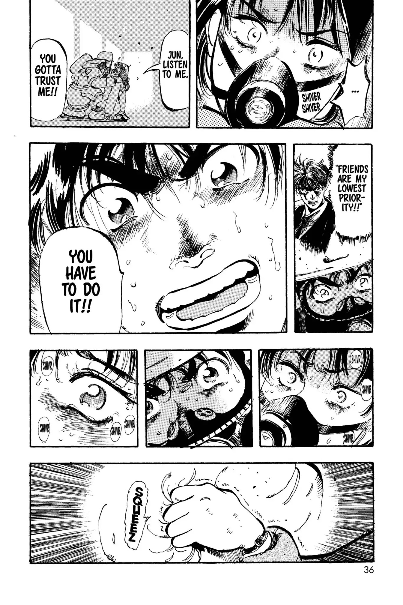 Megumi no Daigo Chapter 4.2 page 12 - Vol.4 Report #2: You Jump First!